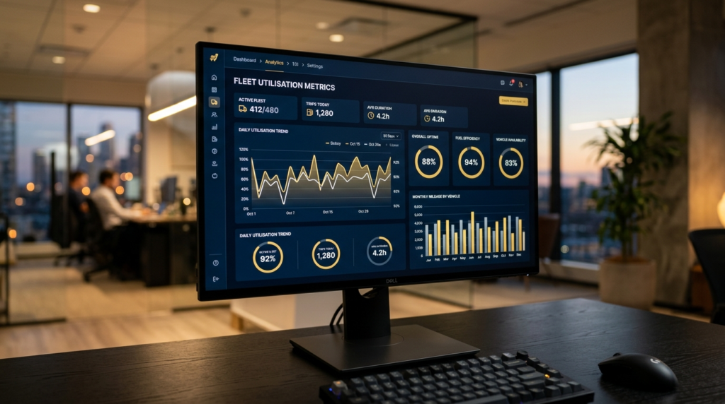 Charter business profitability India fleet utilisation metrics dashboard showing billable hours and how a private jet charter business makes money